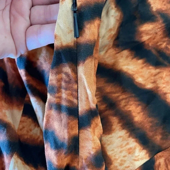 Mango tiger print midi dress - Picture 6 of 12